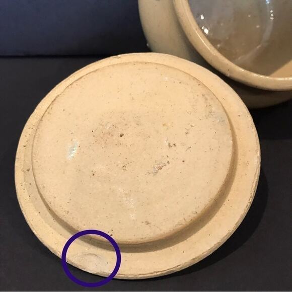Vintage Dutchess Cheese New York Ceramic Lidded Crockery, Beige - Picture 15 of 16